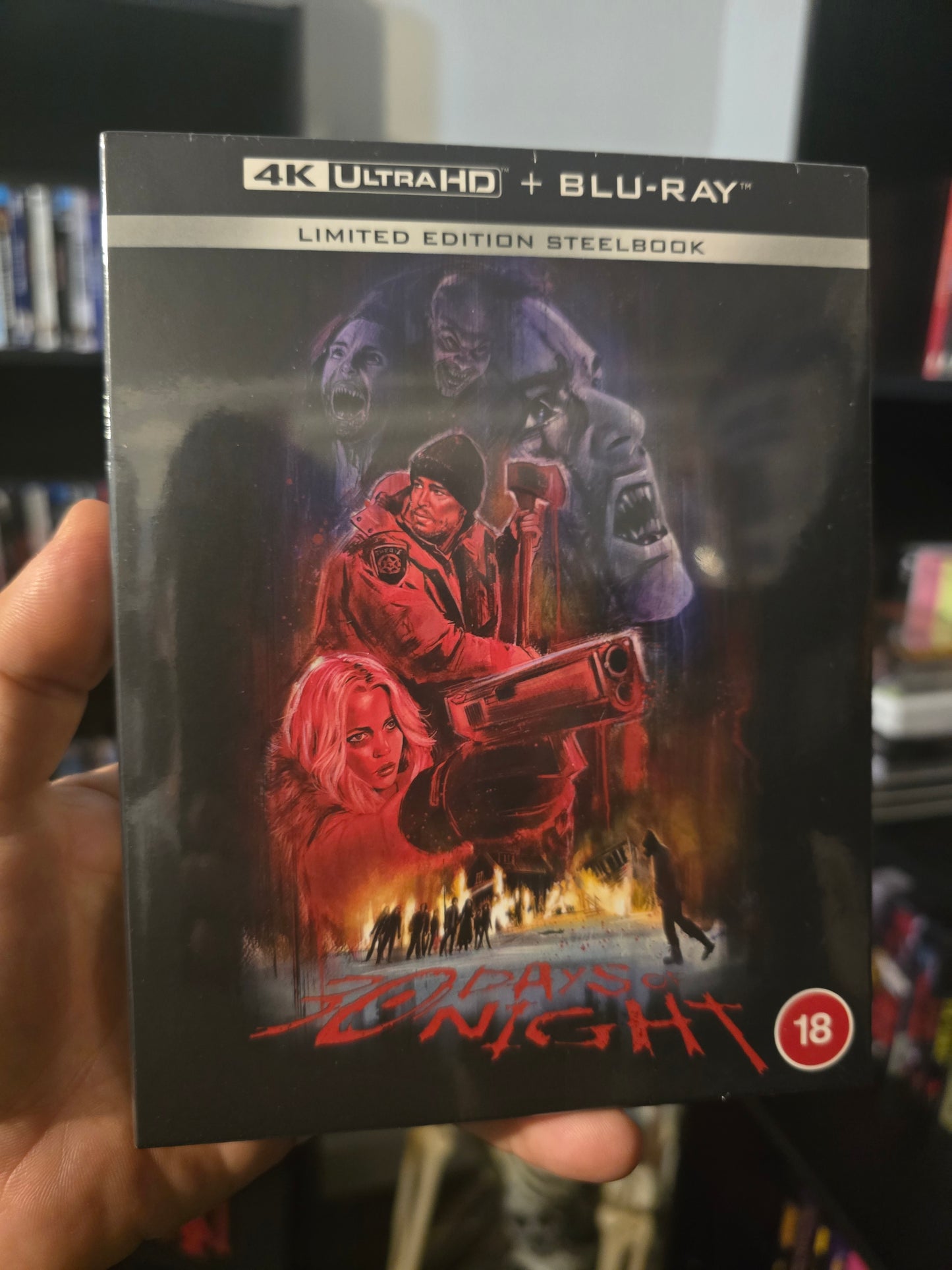 30 DAYS OF NIGHT [LIMITED EDITION STEELBOOK] (ICON FILM DISTRIBUTION) (4K UHD) (UK IMPORT)