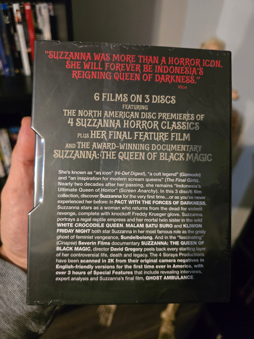 SUZZANNA: EMPRESS OF DARKNESS [3 DISC BOX SET] (SEVERIN FILMS) (BLU-RAY)