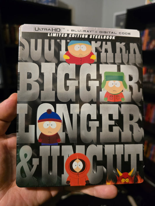 SOUTH PARK: BIGGER, LONGER & UNCUT (PARAMOUNT) (4K UHD STEELBOOK)