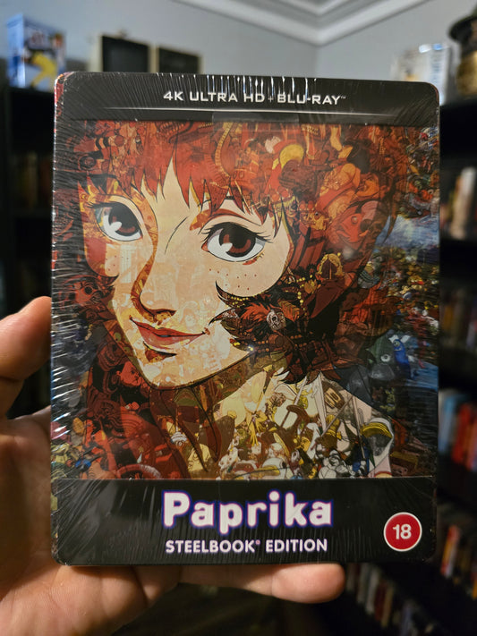 PAPRIKA [LIMITED EDITION STEELBOOK] (SONY) (4K UHD+BLU-RAY REGION B) (UK IMPORT)