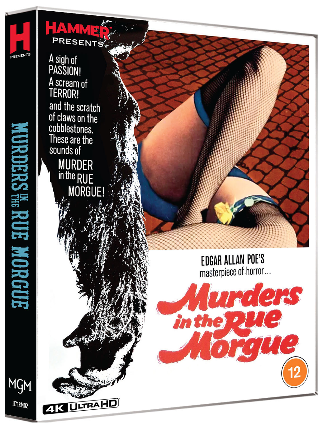 MURDERS IN THE RUE MORGUE (HAMMER FILMS) (4K UHD)