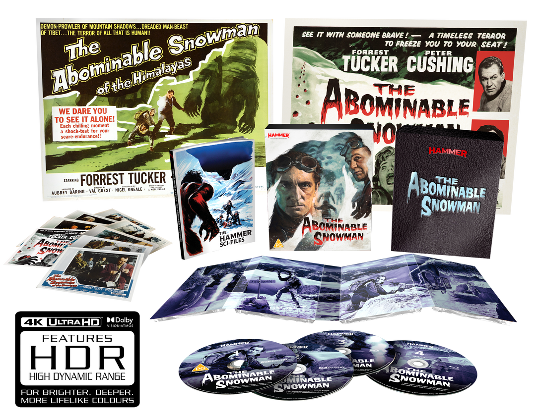 THE ABOMINABLE SNOWMAN [LIMITED COLLECTOR'S EDTION] (HAMMER FILMS) (4K UHD+BLU-RAY) (UK IMPORT)