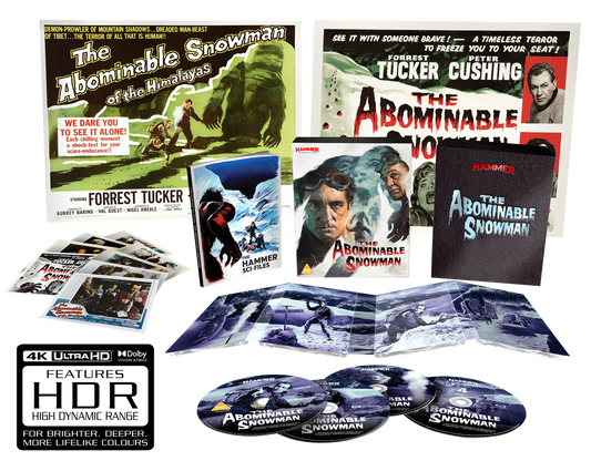 THE ABOMINABLE SNOWMAN [LIMITED COLLECTOR'S EDTION] (HAMMER FILMS) (4K UHD+BLU-RAY) (UK IMPORT)