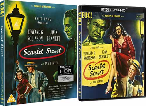 SCARLET STREET [LIMITED EDITION] (EUREKA) (4K UHD+BLU-RAY REGION B) (UK IMPORT)