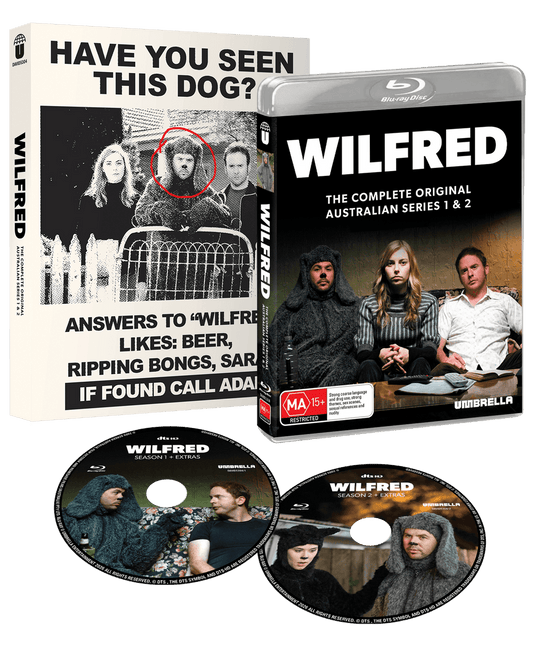 Wilfred: The Complete Series 1 & 2 – Umbrella Entertainment Blu-ray