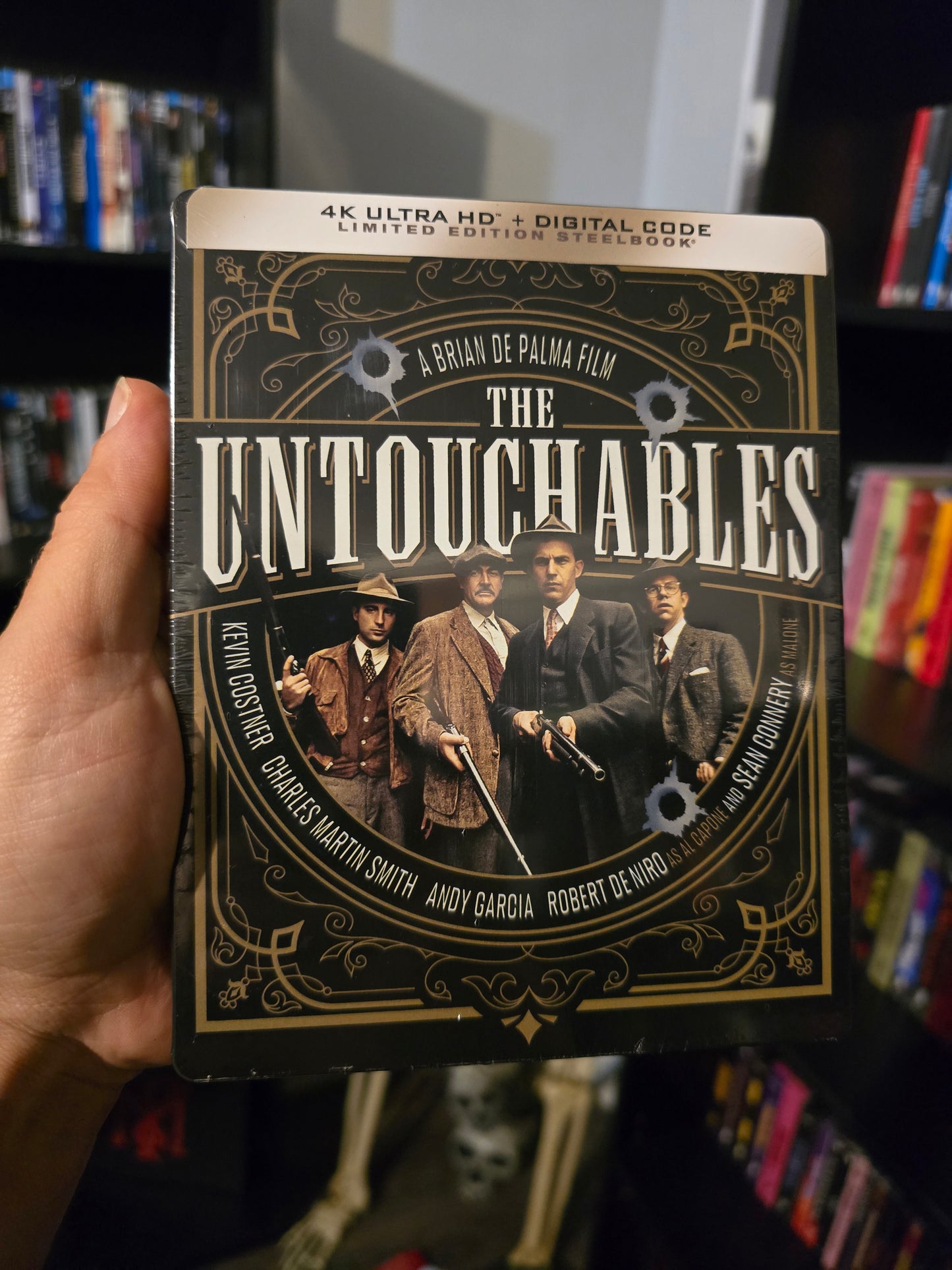 THE UNTOUCHABLES (PARAMOUNT) (4K UHD STEELBOOK)