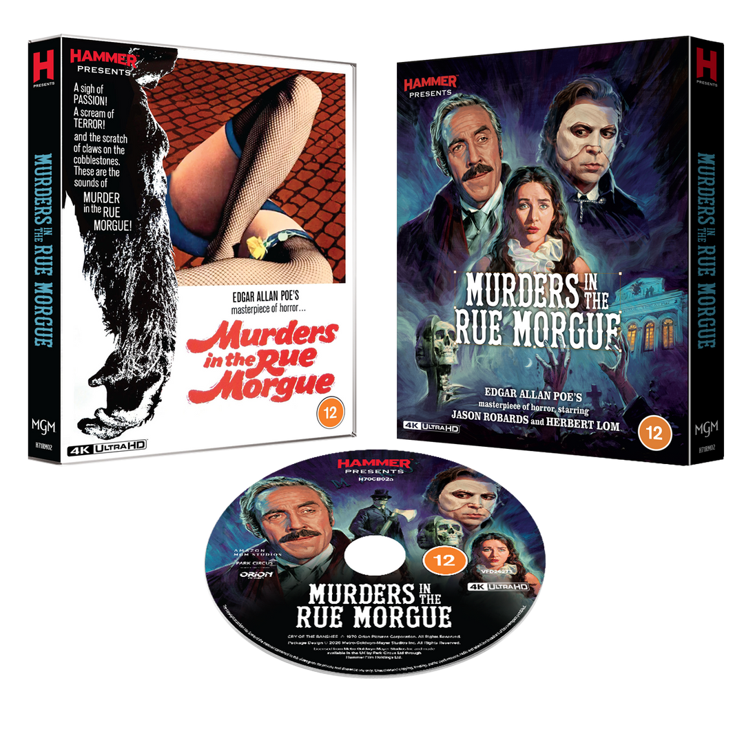 MURDERS IN THE RUE MORGUE (HAMMER FILMS) (4K UHD)