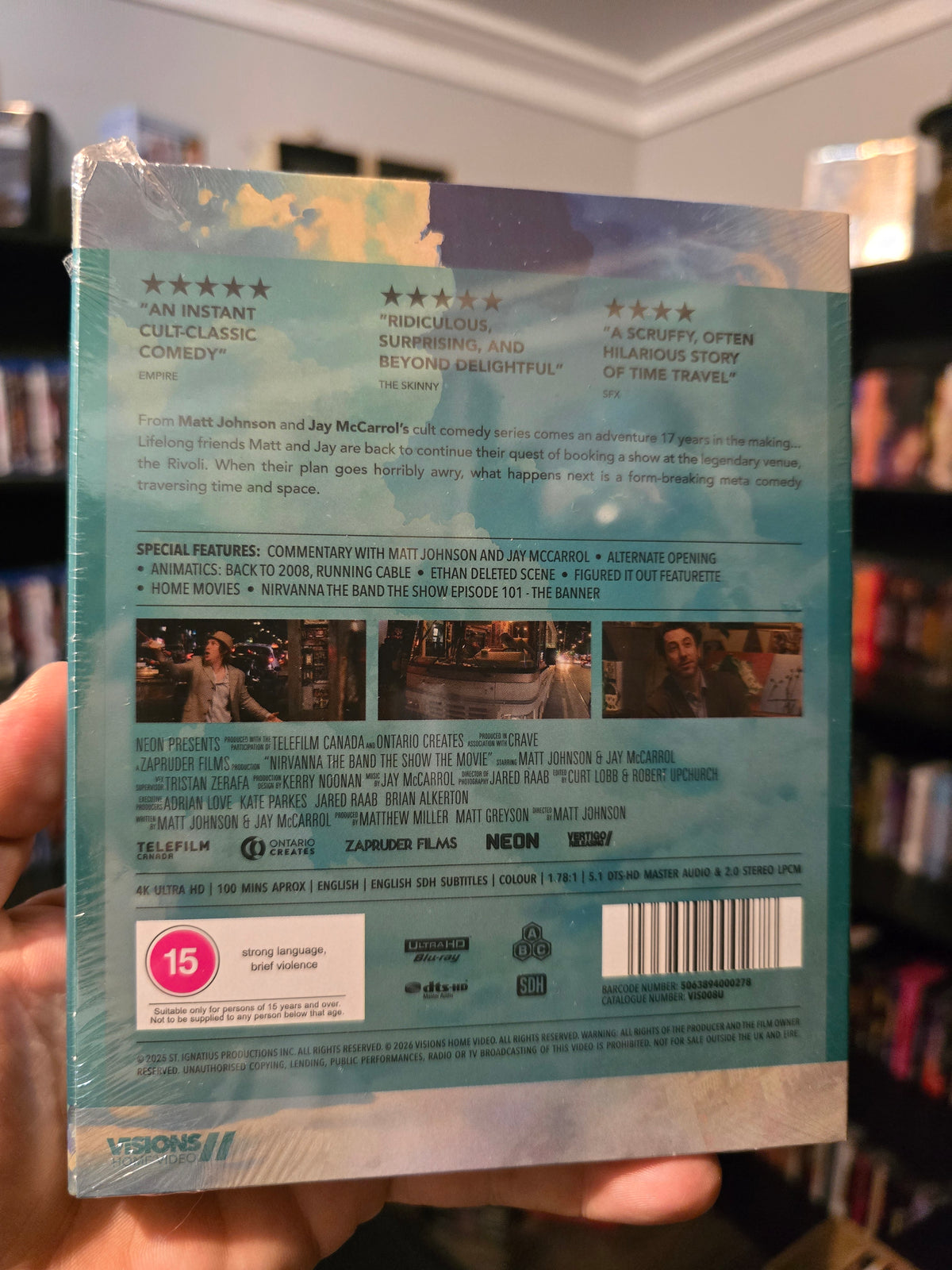 NIRVANNA THE BAND THE SHOW THE MOVIE (VISIONS HOME VIDEO) (4K UHD) (UK IMPORT)