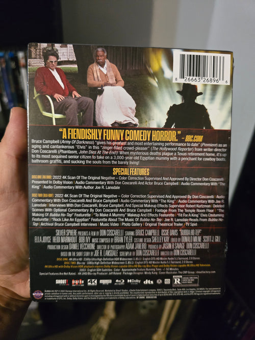 BUBBA HO-TEP (SCREAM FACTORY) (4K UHD STEELBOOK)