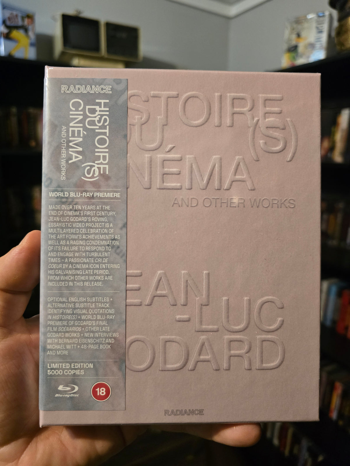 HISTOIRE(S) DU CINEMA AND OTHER WORKS - RADIANCE LIMITED EDITION BLU-RAY
