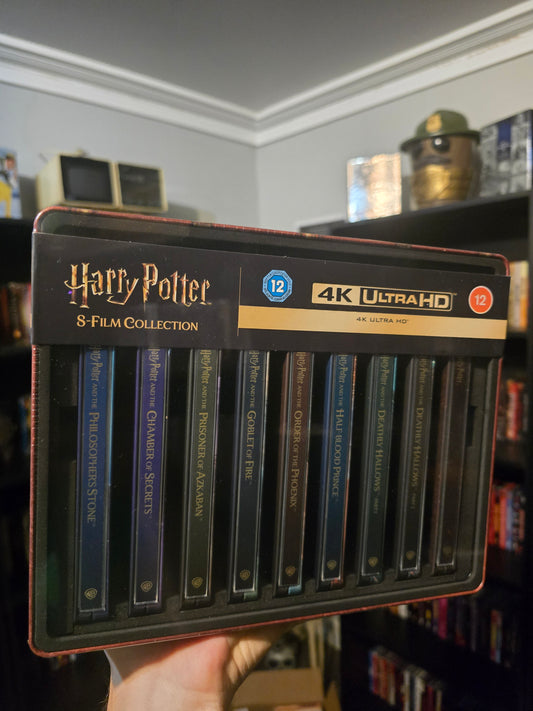 HARRY POTTER COLLECTION [25TH ANNIVERSARY STEELBOOK LIBRARY CASE] (WARNER BROTHERS) (4K UHD) (UK IMPORT)