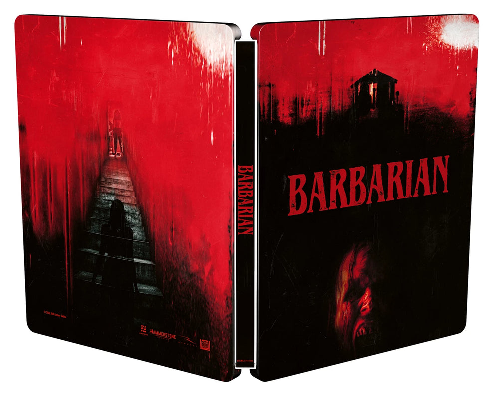 BARBARIAN [LIMITED EDITION STEELBOOK] (WALT DISNEY) (4K UHD+BLU-RAY REGION B) (UK IMPORT)