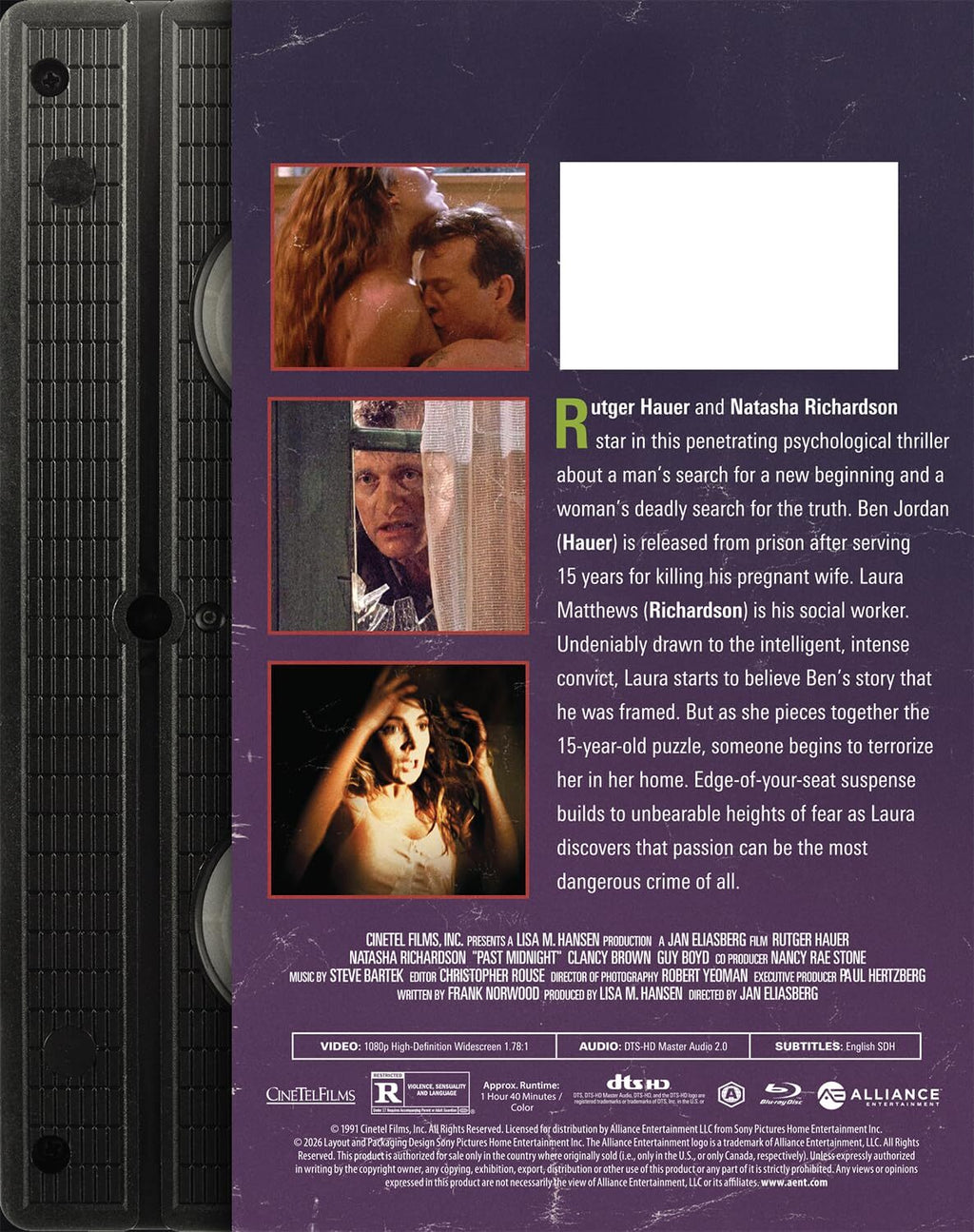 PAST MIDNIGHT [RETRO VHS EDITION] (MILL CREEK) (BLU-RAY)