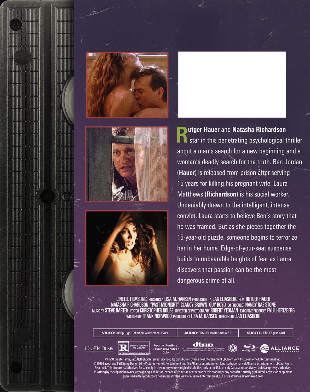 PAST MIDNIGHT [RETRO VHS EDITION] (MILL CREEK) (BLU-RAY)