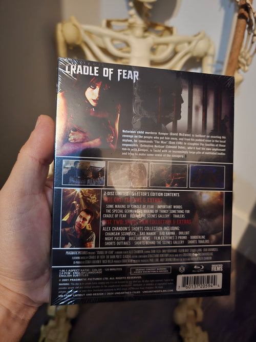 Cradle of Fear [2-Disc Limited Collector's Edition] (Unearthed Films) (Blu-ray w/Slipcover)
