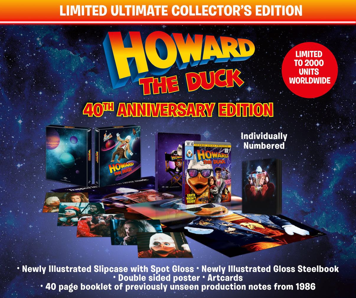 HOWARD THE DUCK [ULTIMATE COLLECTOR'S EDITION STEELBOOK] (UNIVERSAL) (4K UHD) (UK IMPORT)