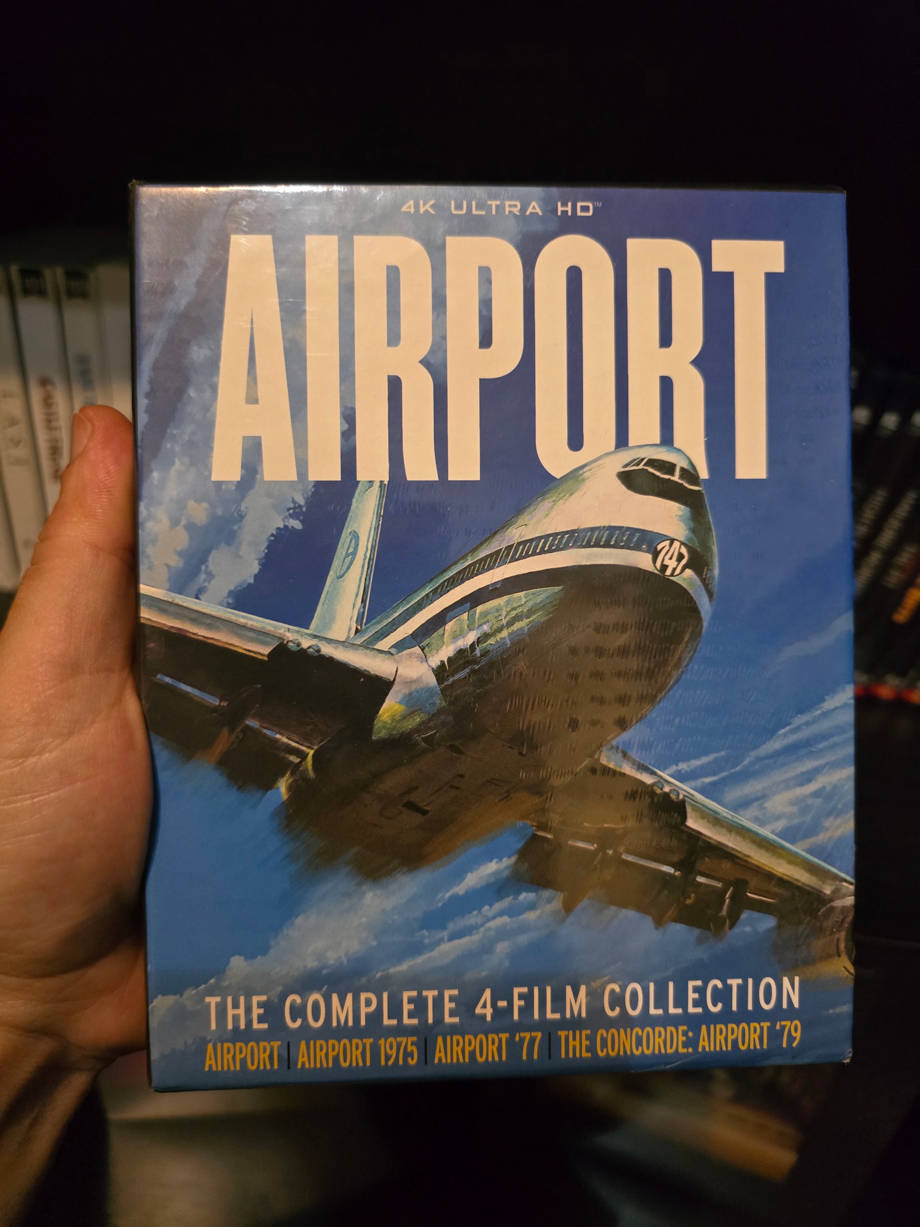 Airport: The Complete 4-Film Collection [Airport, Airport 1975, Airport '77, The Concorde: Airport '79] (Kino Lorber) (4K UHD w/Slipcase)