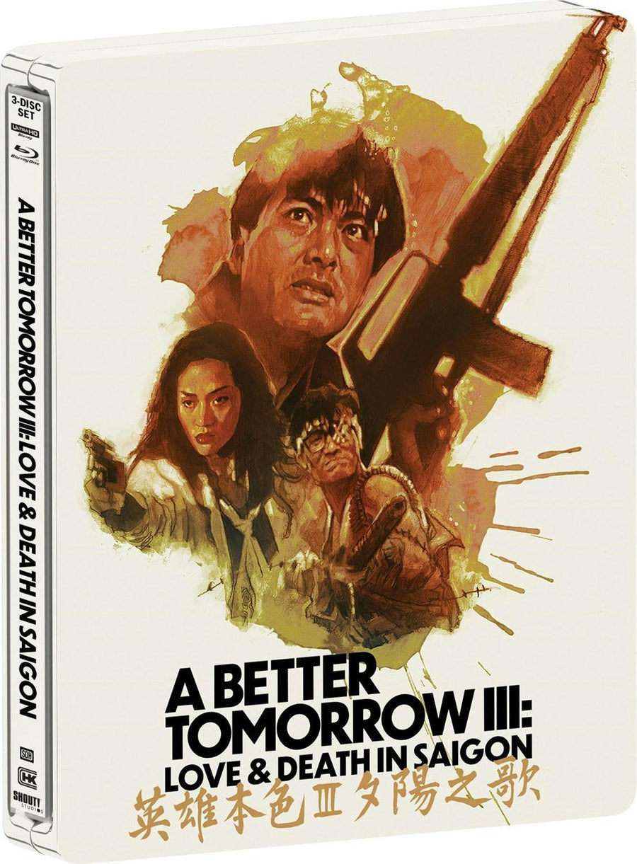 A Better Tomorrow III: Love and Death in Saigon – Shout! Factory Limited Edition Steelbook 4K UHD