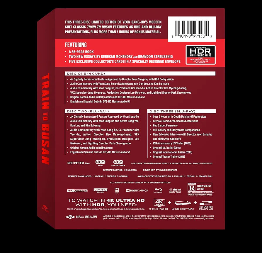 Train to Busan – Well Go USA 10th Anniversary Limited Edition 4K UHD