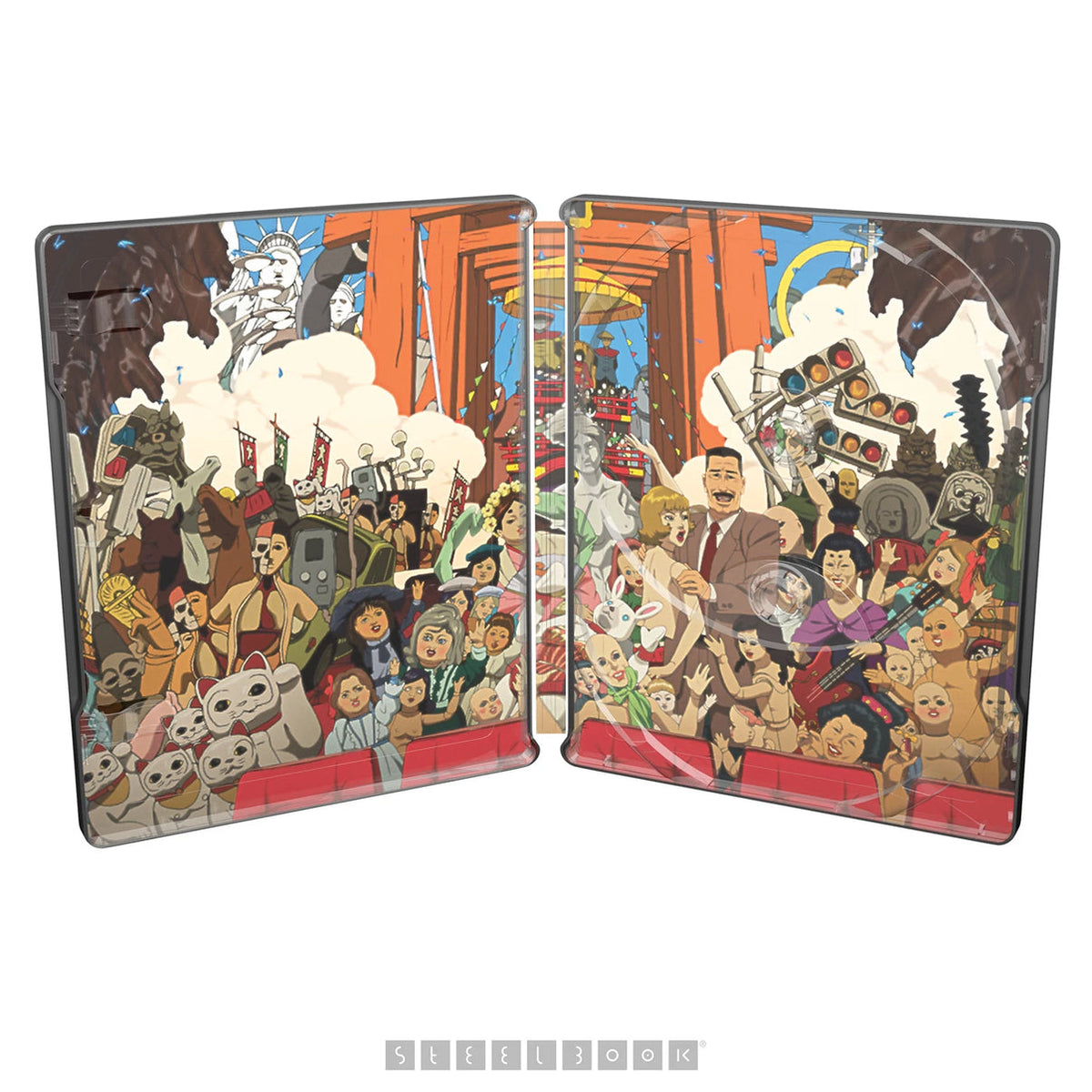 PAPRIKA [LIMITED EDITION STEELBOOK] (SONY) (4K UHD+BLU-RAY REGION B) (UK IMPORT)