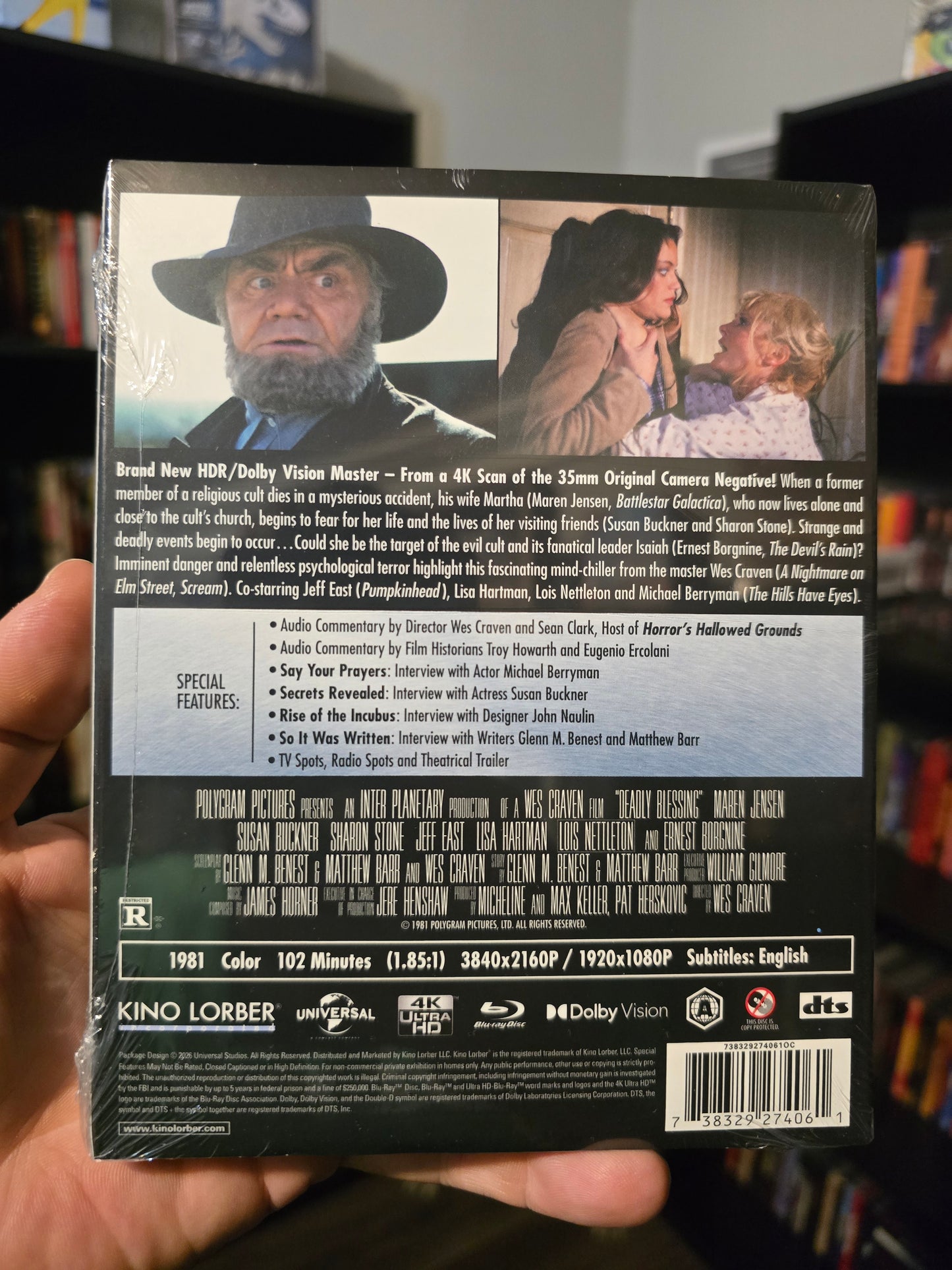 DEADLY BLESSING (KL STUDIO CLASSICS) (4K UHD)
