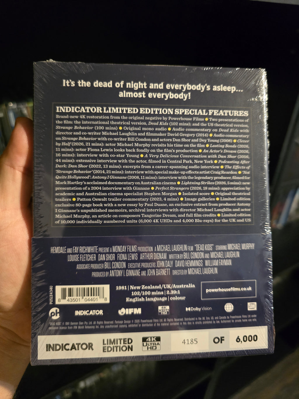 DEAD KIDS [LIMITED EDITION] (INDICATOR) (4K UHD w/SLIPCASE)