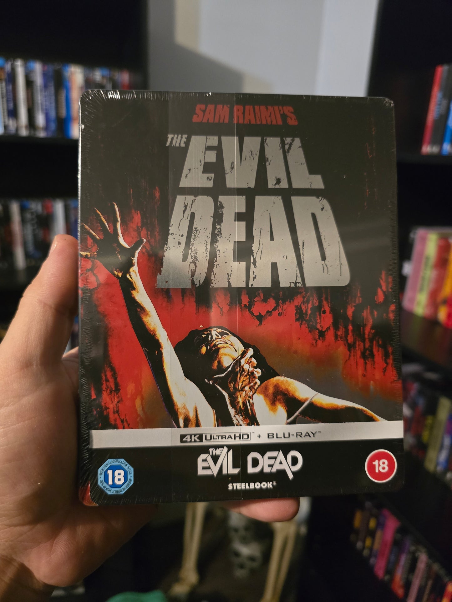 THE EVIL DEAD [LIMITED EDITION STEELBOOK] (SONY PICTURES) (4K UHD+BLU-RAY REGION B) (UK IMPORT)