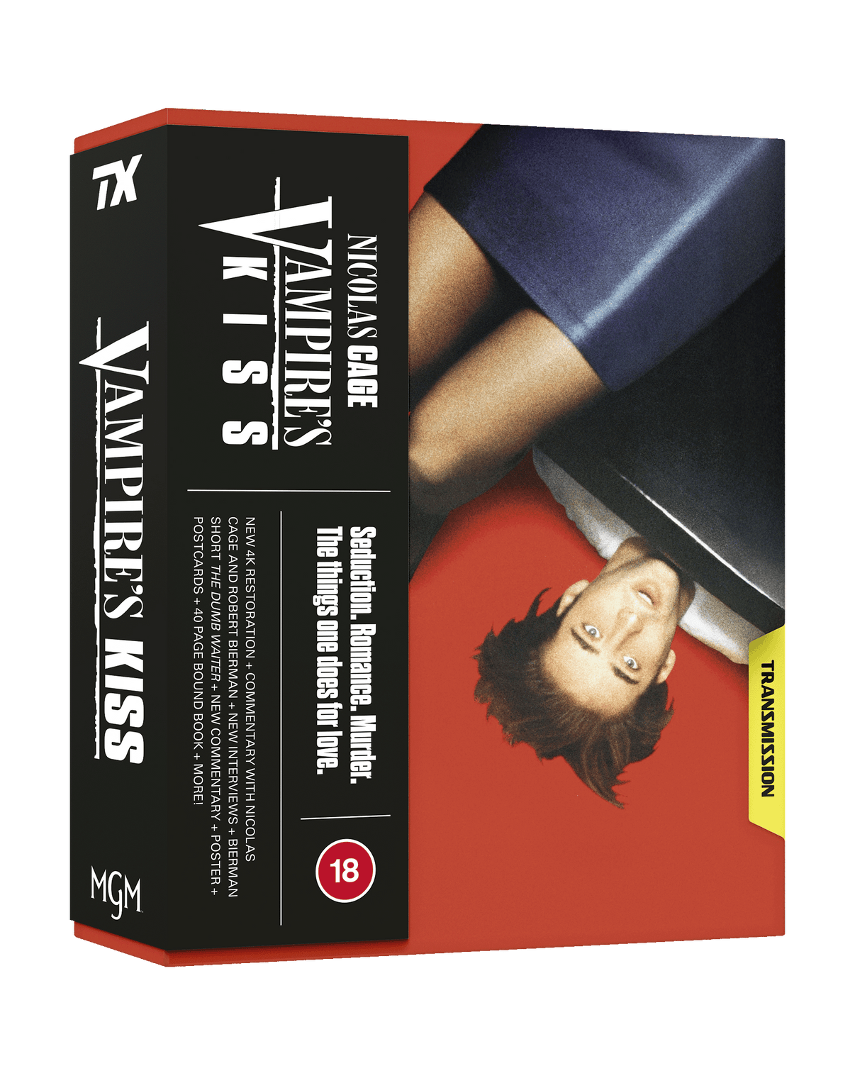 VAMPIRE'S KISS (TRANSMISSION) (4K UHD+BLU-RAY REGION B) (UK IMPORT)