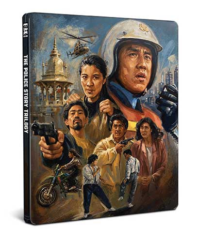 The Police Story Trilogy – Eureka Limited Edition Steelbook 4K UHD