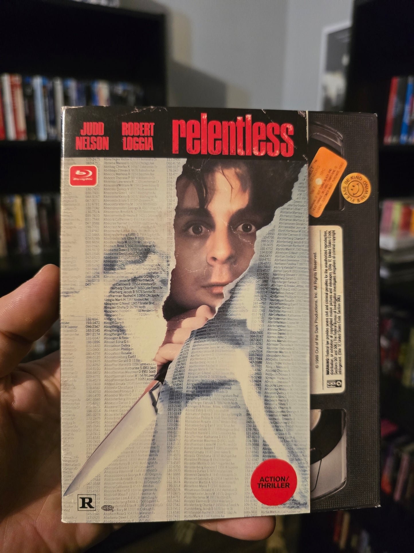 RELENTLESS [RETRO VHS EDITION] (MILL CREEK) (BLU-RAY)