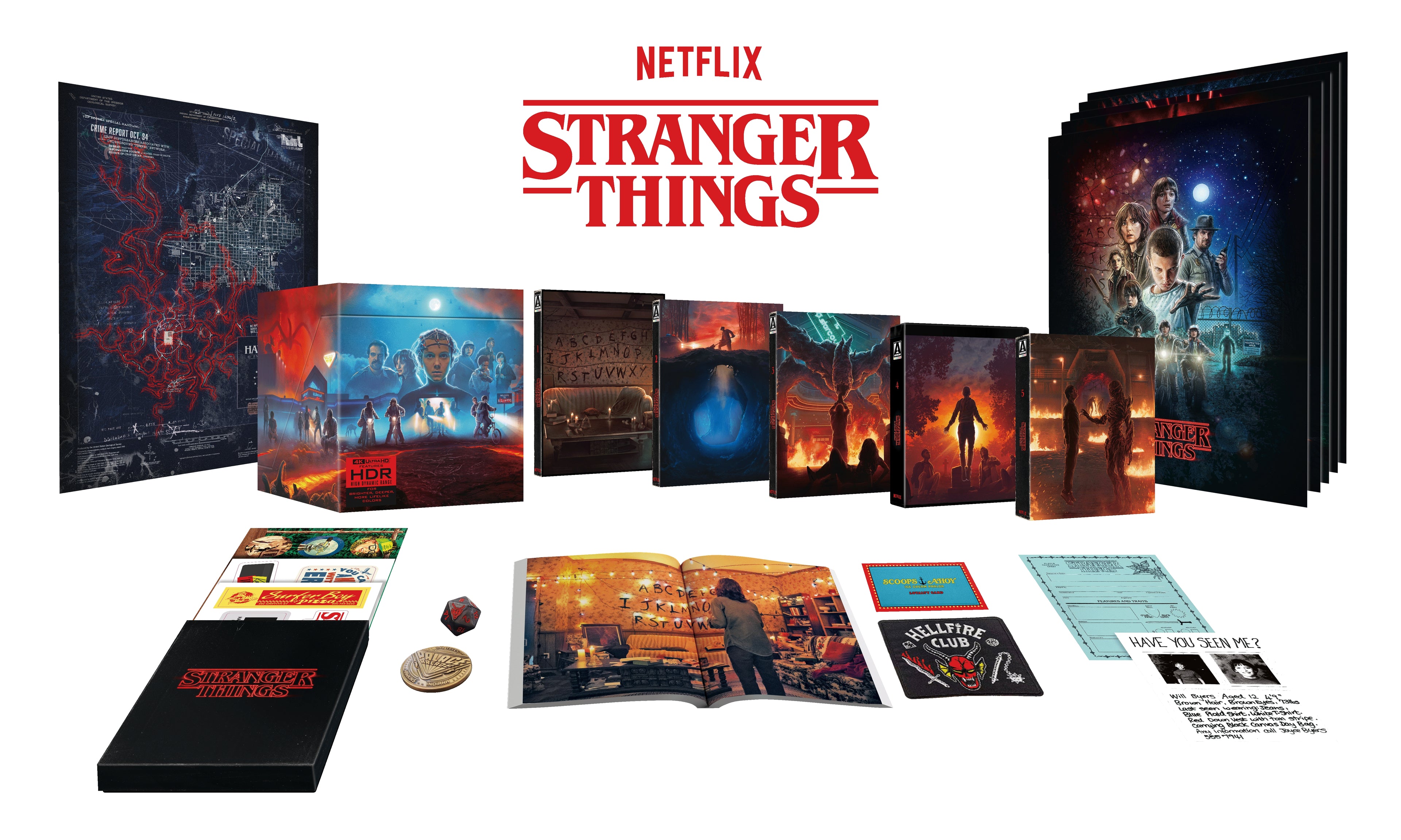 Stranger Things: The Complete Series [Deluxe Edition] (Arrow Video) (4K UHD)