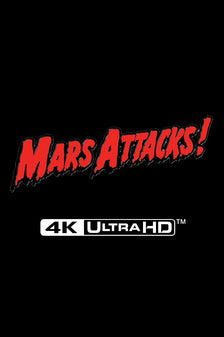 MARS ATTACKS! [LIMITED EDITION STEELBOOK] (WARNER BROTHERS) (4K UHD+BLU-RAY) (UK REGION FREE/REGION B)